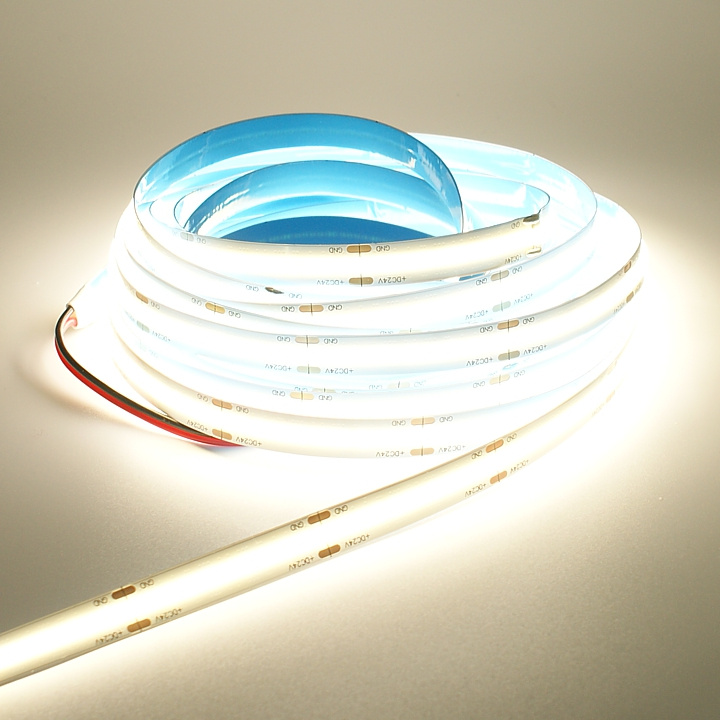 LED pásek COB 24V / 528LED / 14W / 4000K / IP20 / 10mm / PRO+